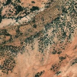 Satellite imagery of Garden Granites, AU