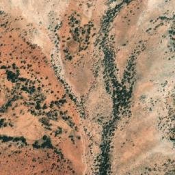 Satellite imagery of Garden Granites, AU