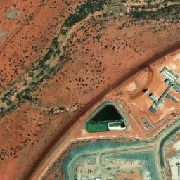 Satellite imagery of Mount Mann, AU