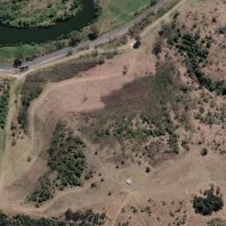 Satellite imagery of Mount Hancock, AU