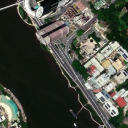 Satellite imagery of Gardens Point, AU