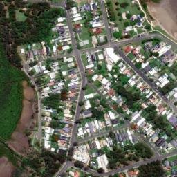 Satellite imagery of Mooroondu Point, AU