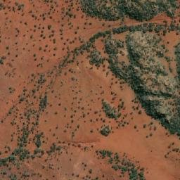 Satellite imagery of Ballanhoe Peaks, AU
