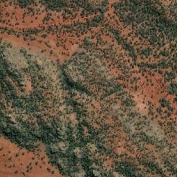 Satellite imagery of Ballanhoe Peaks, AU