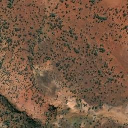 Satellite imagery of Ballanhoe Peaks, AU