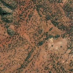 Satellite imagery of Ballanhoe Peaks, AU