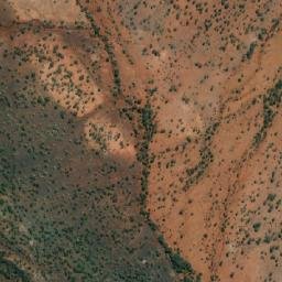 Satellite imagery of Ballanhoe Peaks, AU