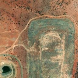 Satellite imagery of Mount Pasco, AU