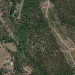 Satellite imagery of Mount Seimon, AU