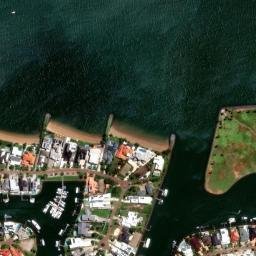 Satellite imagery of Cleveland Point, AU