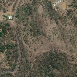 Satellite imagery of Mount Seimon, AU