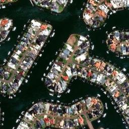 Satellite imagery of Cleveland Point, AU