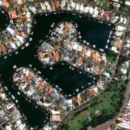 Satellite imagery of Cleveland Point, AU