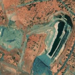 Satellite imagery of Pinnacle Hill, AU