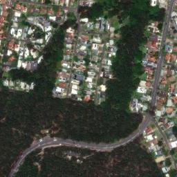Satellite imagery of Toohey Mountain, AU