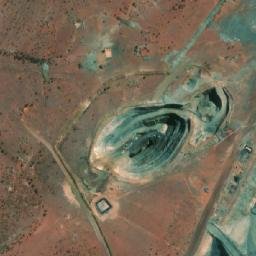 Satellite imagery of Pinnacle Hill, AU