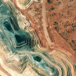 Satellite imagery of Famous Blue, AU