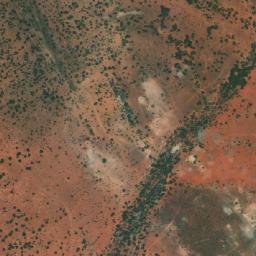 Satellite imagery of Mount Harris, AU