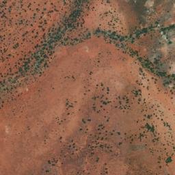 Satellite imagery of Mount Harris, AU