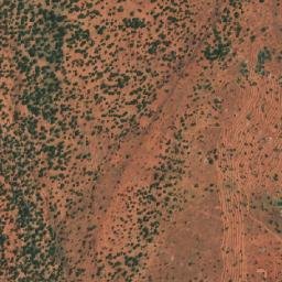 Satellite imagery of Hillend Mine, AU