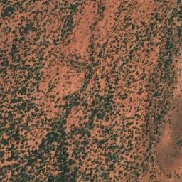 Satellite imagery of Hillend Mine, AU