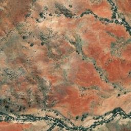 Satellite imagery of Mount Carlootanna, AU
