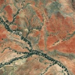Satellite imagery of Mount Carlootanna, AU