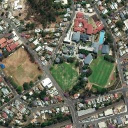 Satellite imagery of Grammar School Hill, AU