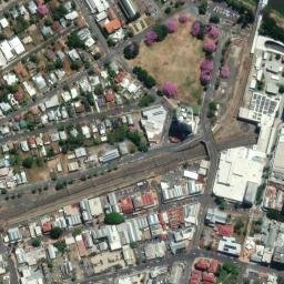 Satellite imagery of Grammar School Hill, AU
