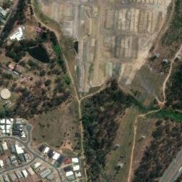 Satellite imagery of Bergins Hill, AU