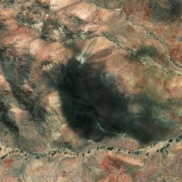 Satellite imagery of Mount Carlootanna, AU
