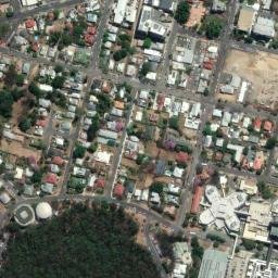 Satellite imagery of Grammar School Hill, AU