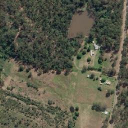 Satellite imagery of Lady Bowen Hill, AU
