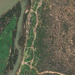 Satellite imagery of Red Hill, AU