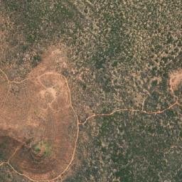 Satellite imagery of Red Hill, AU