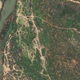 Satellite imagery of Red Hill, AU