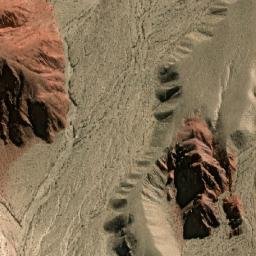 Satellite imagery of Cerro Punta Colorada, AR
