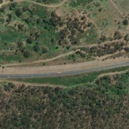 Satellite imagery of Mount Juillerat, AU