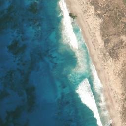 Satellite imagery of Tumblagooda Hill, AU