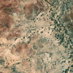Satellite imagery of Innamincka Hill, AU