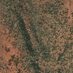 Satellite imagery of Mount Sir Samuel, AU