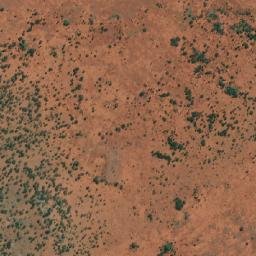 Satellite imagery of Mount Sir Samuel, AU