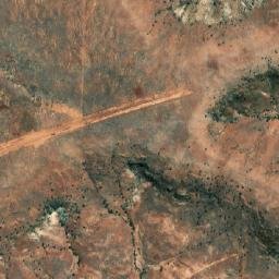 Satellite imagery of Innamincka Hill, AU