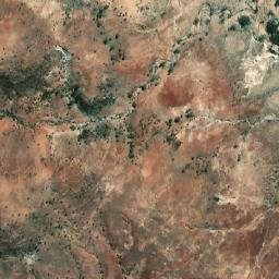 Satellite imagery of Innamincka Hill, AU