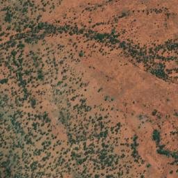 Satellite imagery of Mount Sir Samuel, AU