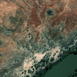 Satellite imagery of Innamincka Hill, AU