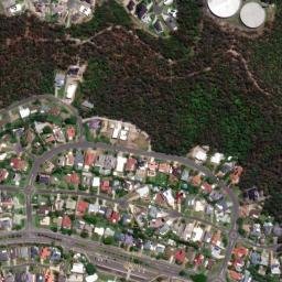 Satellite imagery of Mount Warren, AU