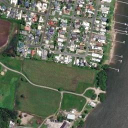 Satellite imagery of Cabbage Tree Point, AU