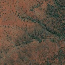 Satellite imagery of Dalgaranga Hill, AU