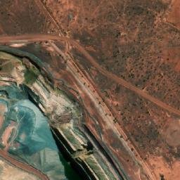 Satellite imagery of Lake Darlot Mine, AU